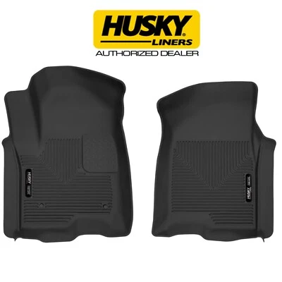 Alfombrillas delanteras HUSKY 54101 X-Act Contour para Chevy Silverado GMC Sierra DC CC Foto 1 de 4