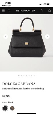 Dolce Gabbana Sicily Medium Bag