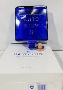 LEERE Haig Club Scotch Flasche Kobaltblau mit Originalkarton - Bild 1 von 4