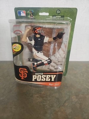 Uniforme Jersey Blanco Buster Posey McFarlane Gigantes de San Francisco MLB 31 2013 Foto 1 de 4