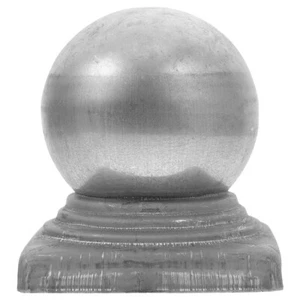 Fence Post Cap Metal Fence Cap Ball Shaped Post Cap Fence Protector Fence Post - Picture 1 of 12