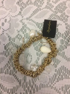 Designs de Jour Neu mit Etikett Stretch Armband Träne, rund, Kunstperlen, facettierte Perlen $18 - Bild 1 von 4