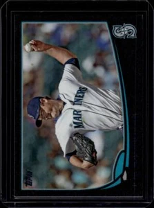 2013 Topps Update Black #US14 Joe Saunders 23/62 Seattle Mariners Baseball Card - Picture 1 of 2