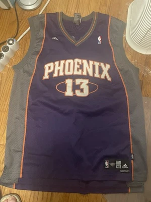 Adidas Steve Nash #13 Phoenix Suns Purple Jersey Men's Sewn NBA - Size 52 - Image 1 of 2