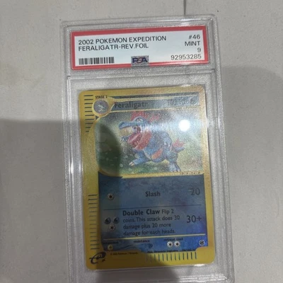 PSA 9 Pokemon Feraligatr Reverse Holo Expedition Base Set e-Series 46/165 - Image 1 of 2