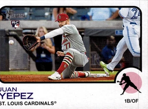 5 CARD LOT - 2022 Topps Heritage High Number - Juan Yepez #569 (RC) - Picture 1 of 2