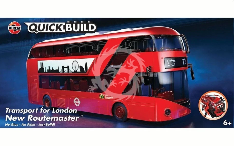 QUICKBUILD New Routemaster Bus Airfix  J6050 - Immagine 1 di 1