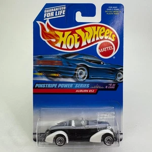 2001 Hot Wheels Auburn 852 Black/White - Pinstripe Power Series 1:64 #4 of 4 Car - Picture 1 of 5