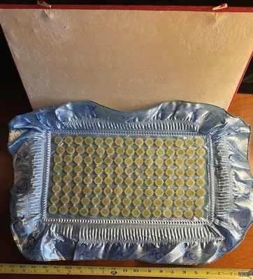 Vintage Chinese JADE Massage PILLOW CIRCULAR GREEN Stones - Image 1 of 4