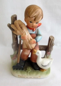 Vintage Erich Stouffer Figur "Leben auf dem Bauernhof"  - Bild 1 von 6