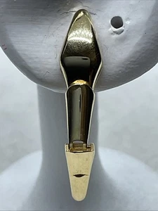 AWESOME Sold 18K Yellow Gold DANGLE Polished Earrings (27mm x 5.7mm) 1.8gr. - Picture 1 of 21