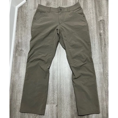 Pantalones KUHL 32x30 Marrón SILENCR Ripstop 4 Vías Elastizados Diseño Articulado Foto 1 de 4