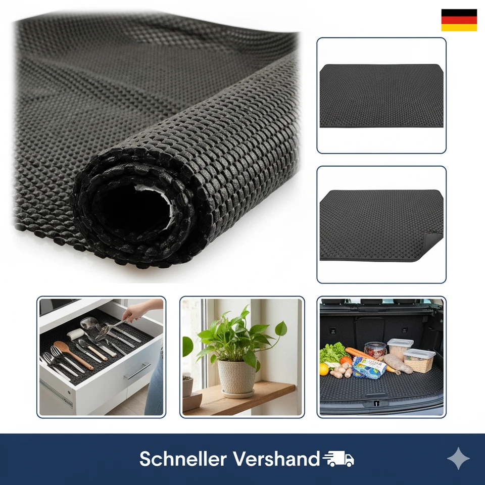 Fowong Anti Slip Mat Anti Slip Carpet 100 X 150cm Car Boot Slip Ma - Image 1 of 1