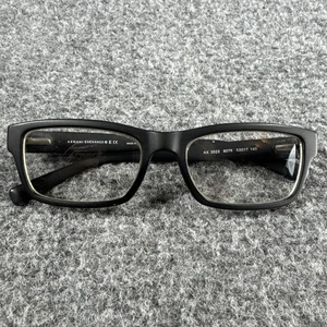 Armani Exchange AX3023 8078 Mens Black Rectangle Eyeglasses Frames 53/17~140 Box - Picture 1 of 9