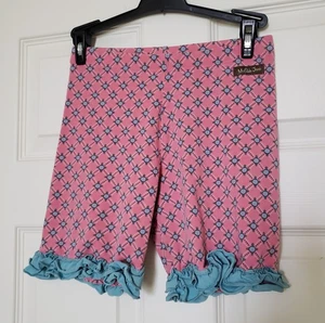Matilda Jane Girls Camp MJC Playing Games Shorties Shorts Pink - Size 14 - EUC - Picture 1 of 8