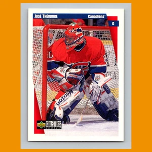 Tarjeta de hockey Jose Theodore #135 1997-98 Collectors Choice Montreal Canadiens NHL - Imagen 1 de 3
