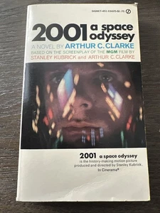 2001 A Space Odyssey by Arthur C Clarke 1968 Signet - Imagen 1 de 2