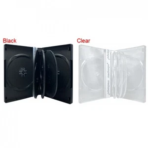 8 Disc DVD Cases 27MM (8 DVD) Lot - Afbeelding 1 van 11