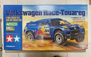 Vintage NIB  Tamiya 58324 1/10 RC Volkswagen Touareg Red Bull Racing Dakar Rally - Picture 1 of 3
