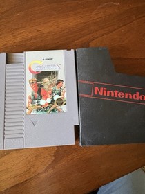 Contra Nintendo NES Authentic Original Cart Only Konami (Cover Included)