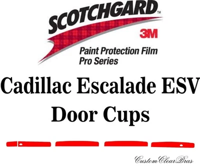 Filme de proteção de pintura 3M Pro Series filme transparente 2025 2026 Cadillac Escalade ESV - Imagem 1 de 3