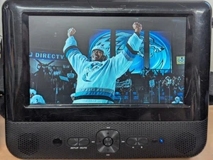 Bush DVD8791CUK 7" Zoll tragbarer Doppel-Duell-Bildschirm Auto DVD Player Set-VERPACKT - Bild 1 von 13