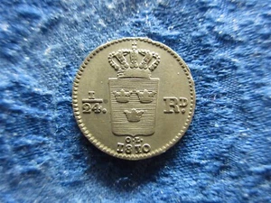 Schweden 1/24 Riksdaler 1810, KM580 - Bild 1 von 2