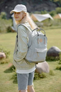 Himawari Waterproof Backpack Bag with Multilayer Pockets - Picture 1 of 19