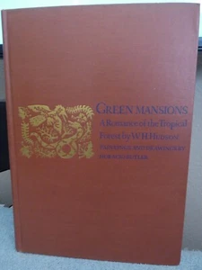 Green Mansions 1943 Romance Of The Tropical Forest W.H. Hudson ILLUSTRATED HC - Picture 1 of 5