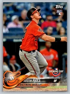 2018 Topps Eröffnungstag #125 Austin Hays Rookie Baltimore Orioles - Bild 1 von 2