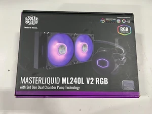 Cooler Master MasterLiquid ML240L V2 RGB 240mm AiO Liquid CPU Cooler - Bild 1 von 2