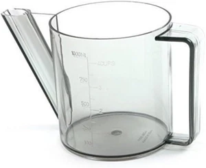 New 3 Cup Gravy Fat Separator Meat Juice Measurer Holds 4 Cups / 1 Liter - Picture 1 of 12
