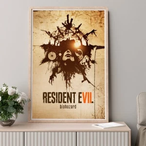 Póster de juego Resident Evil 7 decoración de pared arte impresión póster de lienzo - Imagen 1 de 5