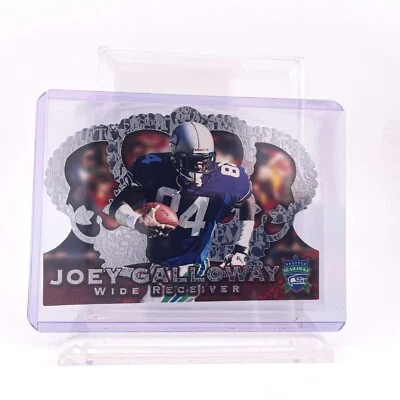 Joey Galloway - 1996 Pacific Crown Collection - Silver Parallel Seattle Seahawks - Image 1 of 2