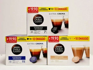 240 Kapseln CORTADO INTENSO ARDENZA Nescafé DOLCE GUSTO Original 210+30 Geschenke - Bild 1 von 1