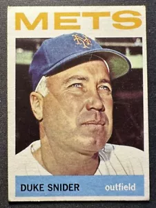 1964 Topps #155 Duke Snider HOF New York Mets - Picture 1 of 8