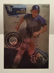 2014 MLB Fathead 5x7 Tradeable : PLATINUM AL R.O.Y. - Wil Myers : RAYS - Picture 1 of 1