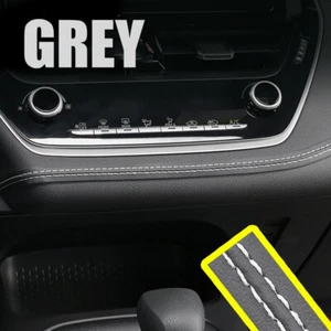 2M PU Leather Car Door Dashboard Line Strip Sticker Moulding Trim Decorative - Picture 1 of 5