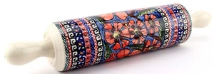 Rolling pin ceramica polacca 12,5" di Zaklady Boleslawiec in modello unico - Foto 1 di 2