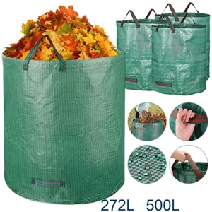 Gartensack Gartenabfallsack Gartentasche Laubsack Abfallsack 272/500 Liter DE - Bild 1 von 21