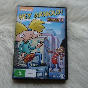 HEY ARNOLD Dvd Hey Arnold Season 3 Dvd Nickelodeon Dvd 90s Kids TV Show Cartoon
