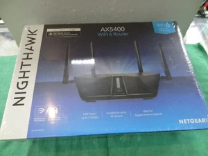 NEW NETGEAR – Nighthawk AX5400 Wi-Fi 6 Router, RAX54S-100NAS - Picture 1 of 10