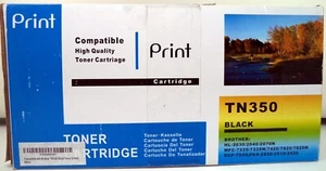 Cartucho de tóner compatible con IMPRESIÓN TN-350 negro (repuesto para Brother) - Imagen 1 de 6