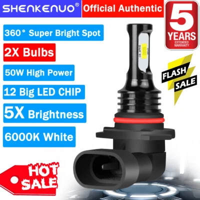 For DODGE Charger 2016-2021 3570 HKW White Hi/Low Beam LED Headlight Bulbs Qty 2 - Image 1 of 4