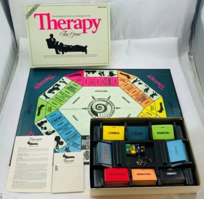 1986 Therapy the Game by Pressman Complete in Great Condition FREE SHIPPING - Image 1 of 4