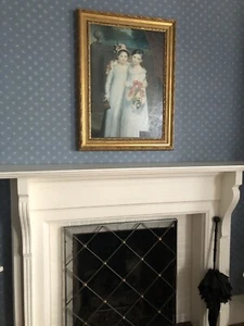 Regency Portrait Painting The Ragan Sisters”Eicholz 1818 Beautifully Framed COPY - Picture 1 of 7