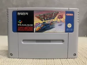 Nintendo Hyundai F Zero Korean Version SFC/SNES Rare SNSN-FZ-KOR - Picture 1 of 8