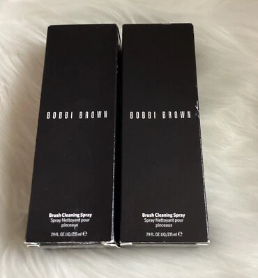 2 x Bobbi Brown Cepillo Spray Limpiador ~ 7.9oz/235ml Cada Tamaño Completo Nuevo en Caja Foto 1 de 3