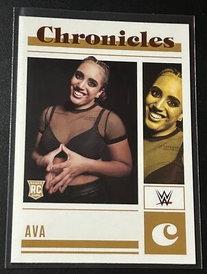2023 WWE Chronicles #77 AVA RC Bronze Parallel - Image 1 of 2