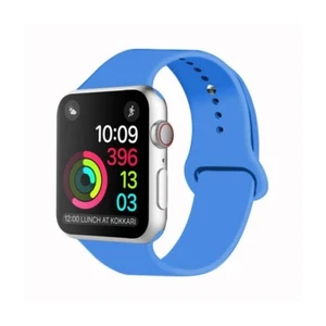 Apple Watch Series 4 44mm GPS Plata Con Correa Azul Original Reacondicionado - Imagen 1 de 12
